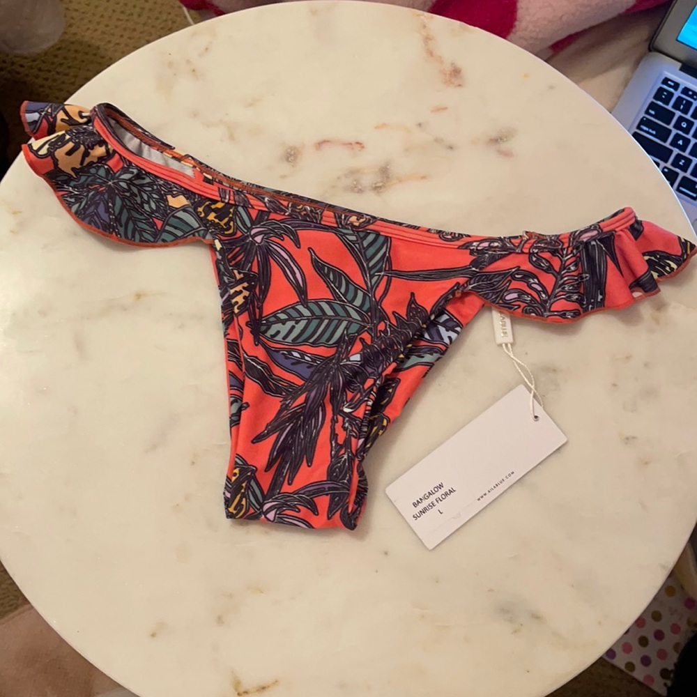 Aila Blue Bikini Bottoms